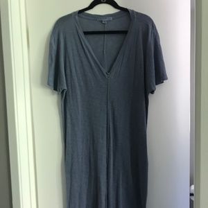 Anthropologie Deep V Dress